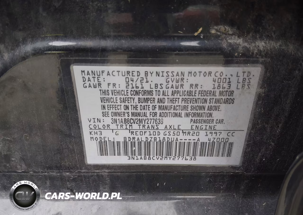 2021 Nissan Sentra Sv VIN:3N1AB8CV2MY277638 - 9