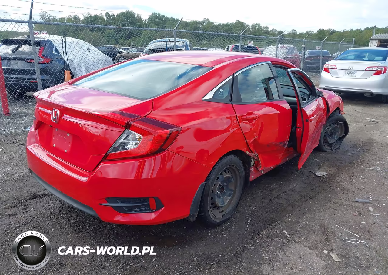 2016 Honda Civic Lx VIN:2HGFC2F54GH570512 - 4