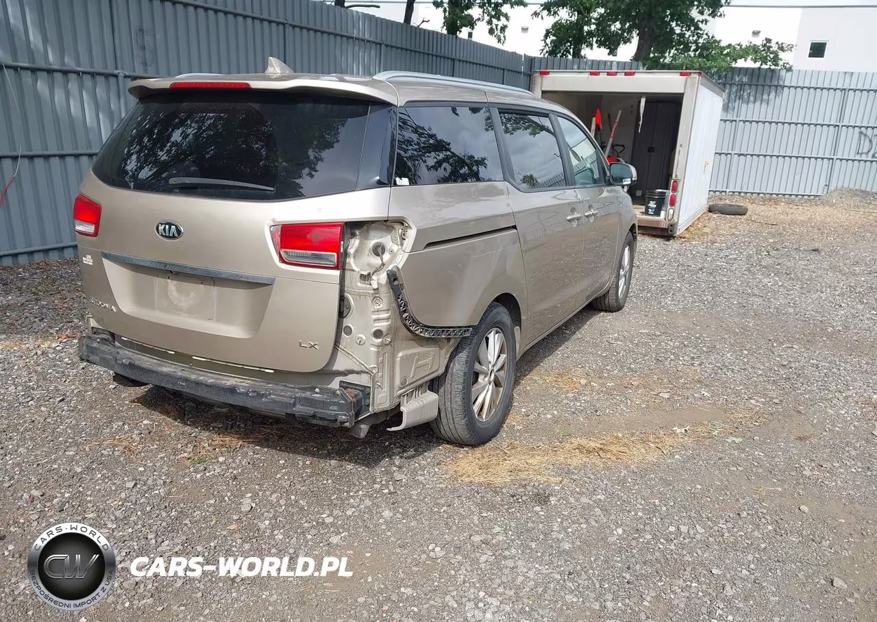 2017 Kia Sedona Lx VIN:KNDMB5C16H6307212 - 4