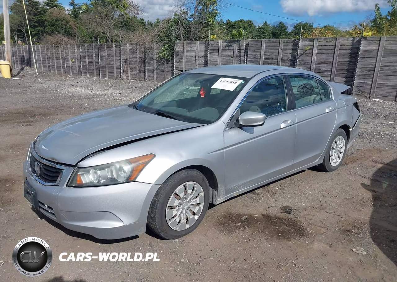 2010 Honda Accord 2.4 Lx VIN:1HGCP2F31AA184187 - 2