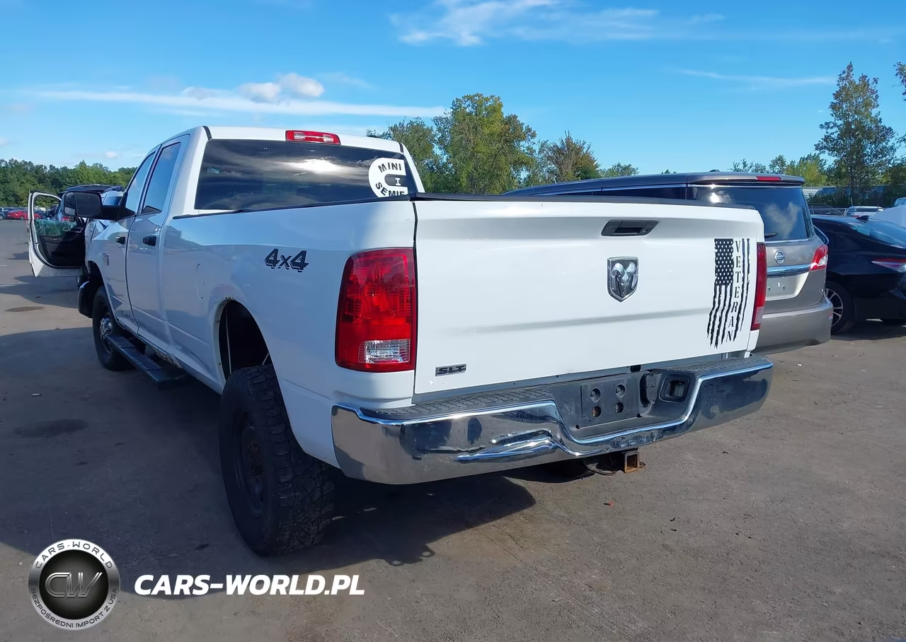 2012 Ram 2500 St VIN:3C6UD5HL7CG289855 - 3