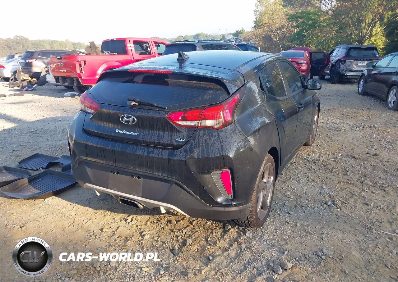 2019 Hyundai Veloster 2.0 VIN:KMHTG6AF7KU015410 - 4