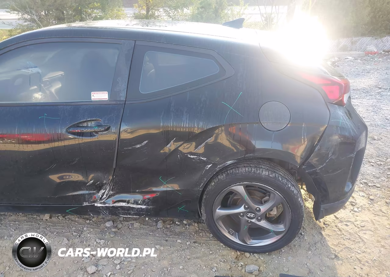 2019 Hyundai Veloster 2.0 VIN:KMHTG6AF7KU015410 - 6
