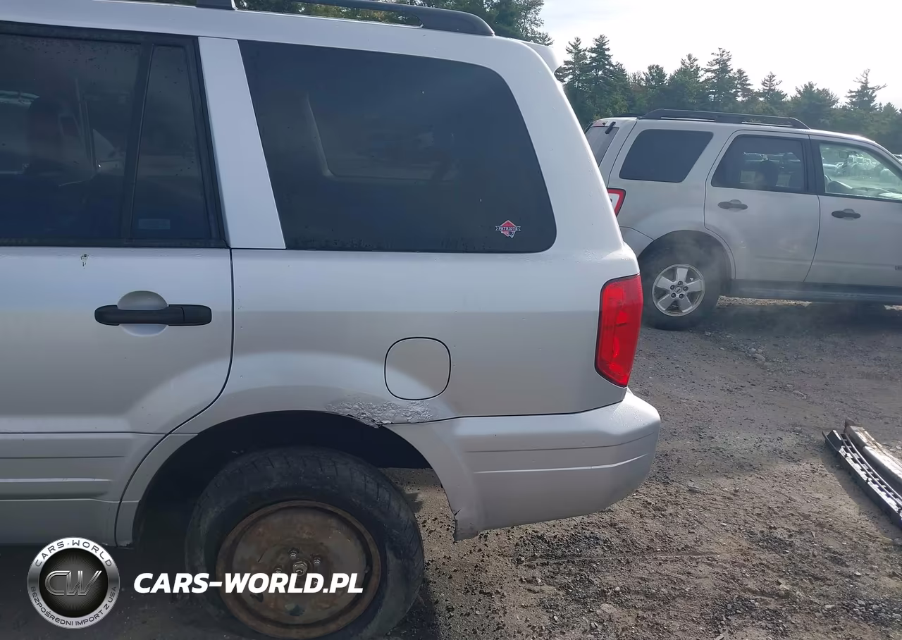 2005 Honda Pilot Ex VIN:2HKYF18455H509008 - 13
