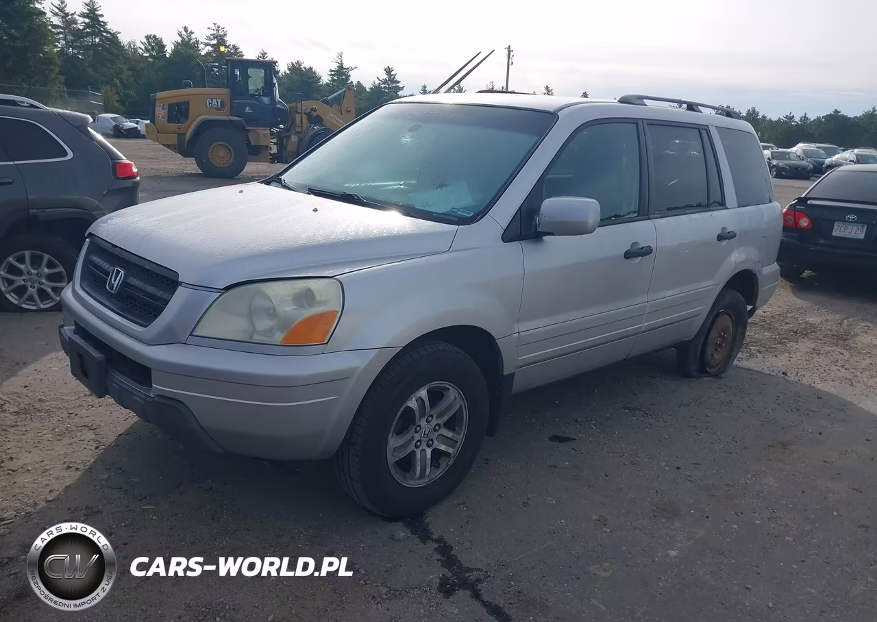 2005 Honda Pilot Ex VIN:2HKYF18455H509008 - 2