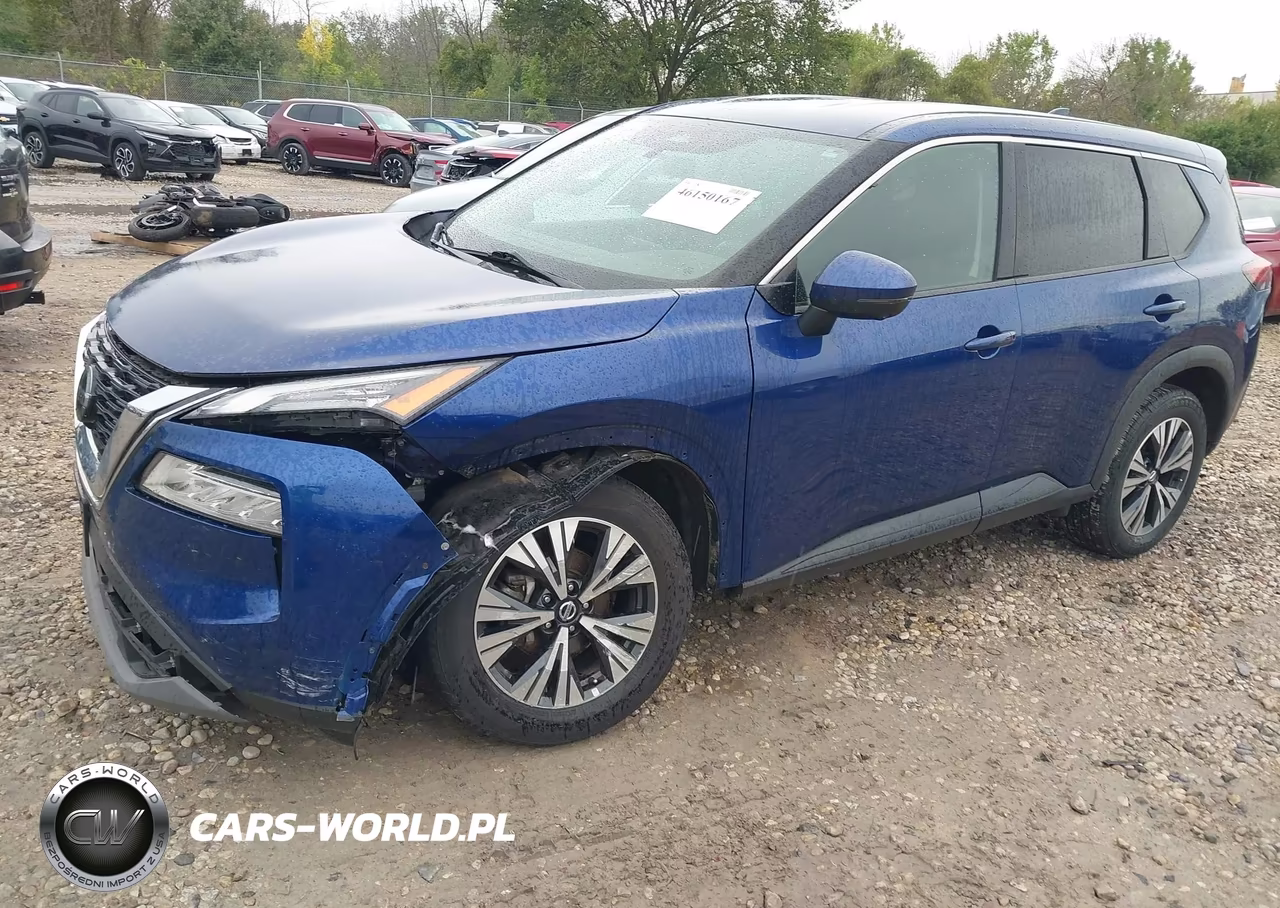 2021 Nissan Rogue Sv Intelligent Awd VIN:5N1AT3BB2MC708438 - 2