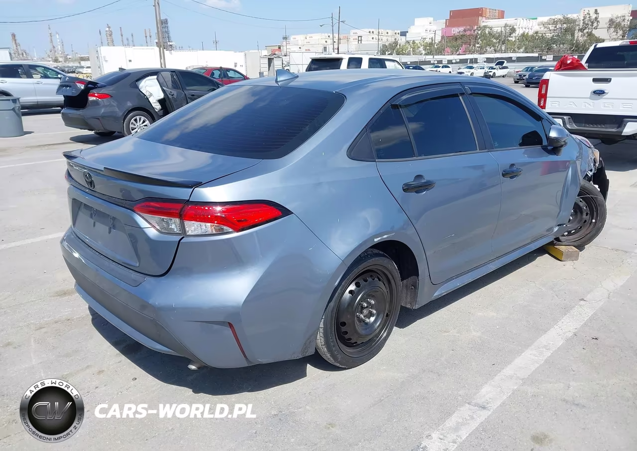 2022 Toyota Corolla Le VIN:5YFEPMAE4NP307543 - 4