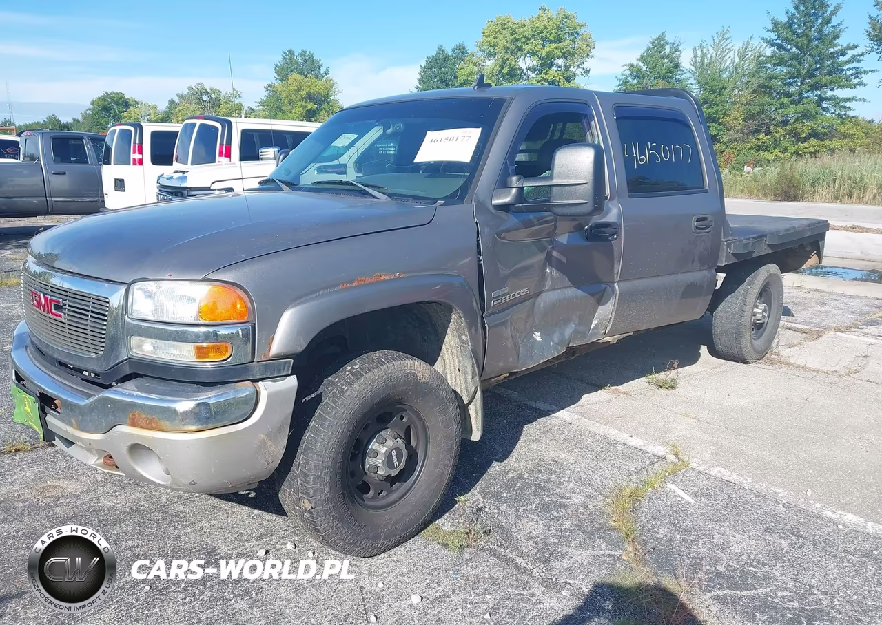 2006 GMC Sierra 2500Hd Slt VIN:1GTHK23D76F209605 - 2