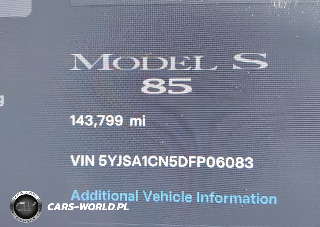 2013 Tesla Model S VIN:5YJSA1CN5DFP06083 - 7