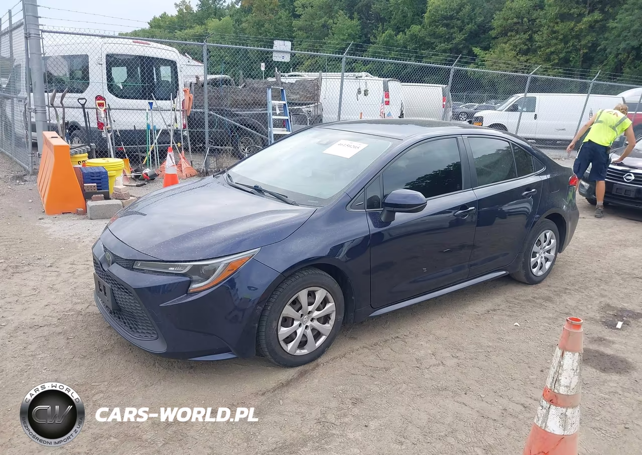 2020 Toyota Corolla Le VIN:JTDEPRAEXLJ026040 - 2