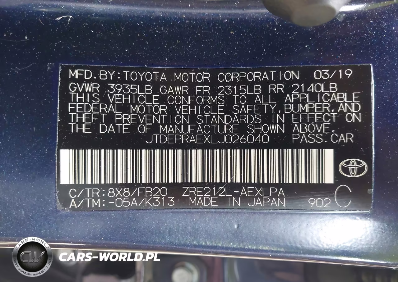 2020 Toyota Corolla Le VIN:JTDEPRAEXLJ026040 - 9