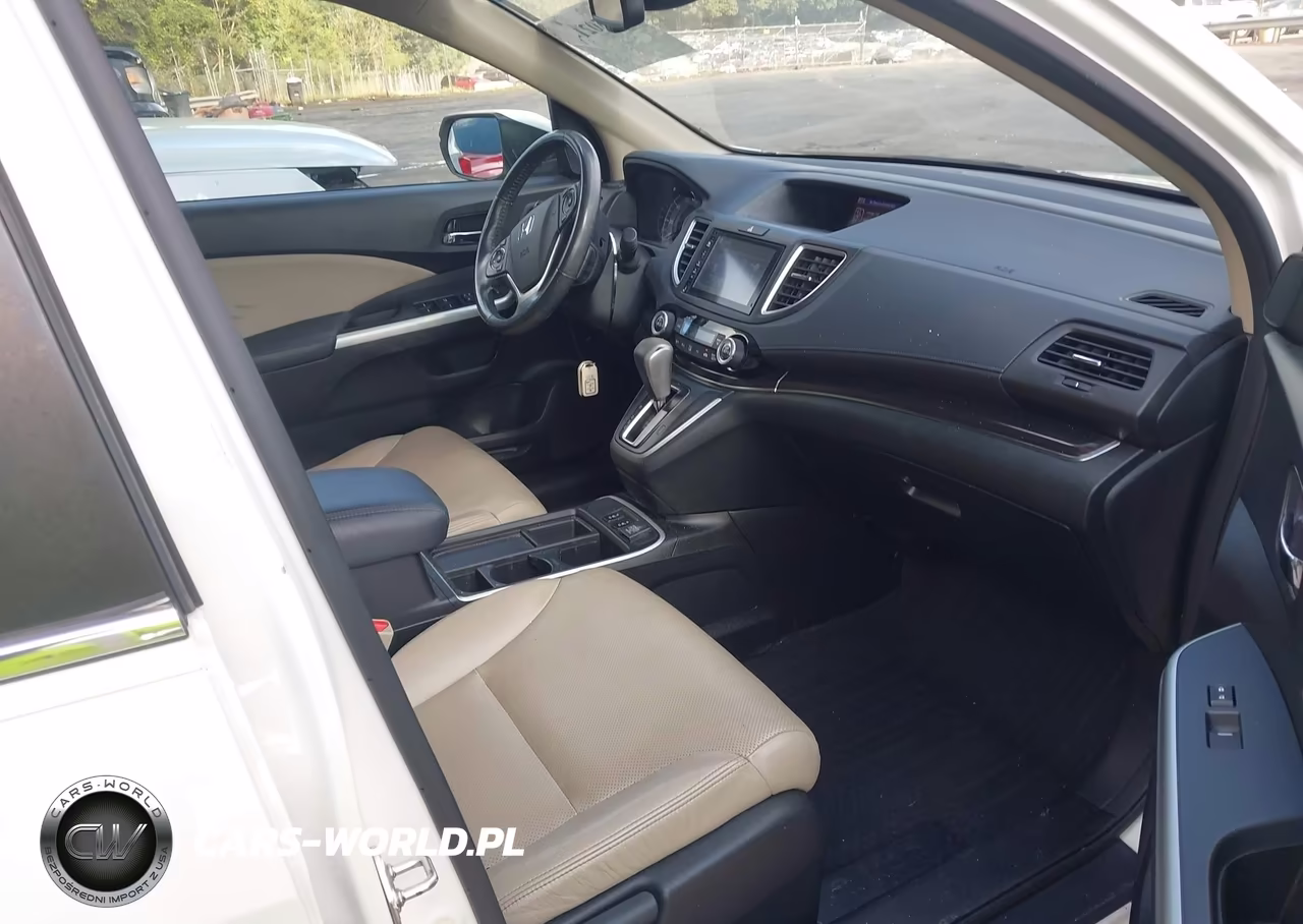 2015 Honda Cr-V Touring VIN:5J6RM3H90FL021769 - 5