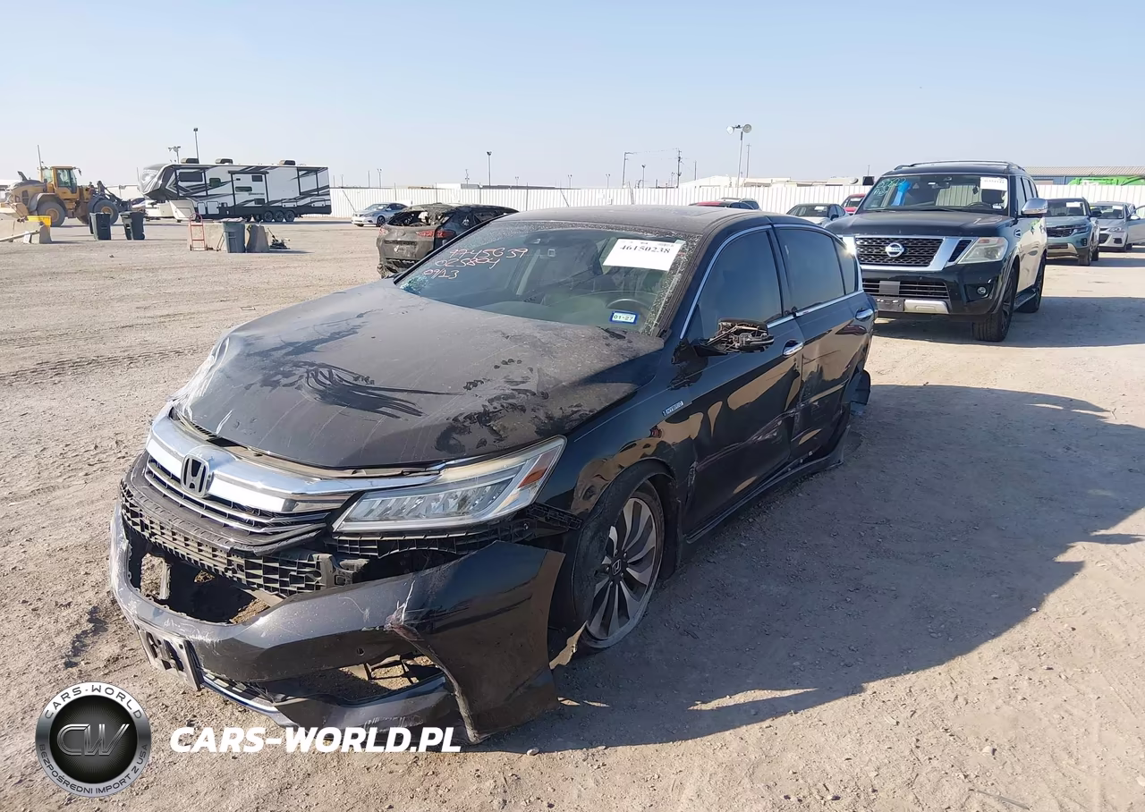 2017 Honda Accord Hybrid Touring VIN:JHMCR6F75HC025804 - 2