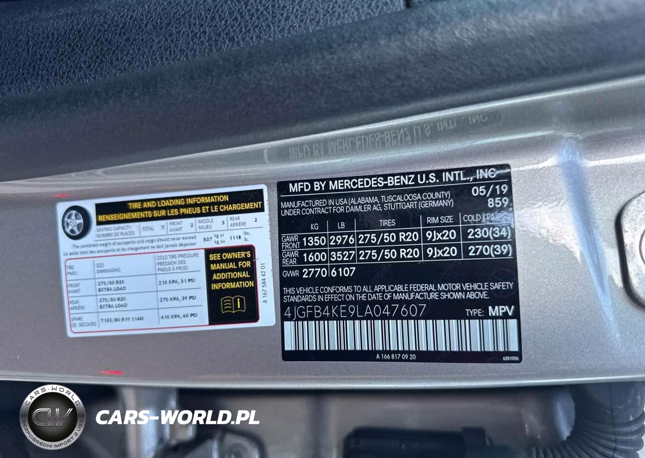 2020 Mercedes-Benz Gle 350 4Matic VIN:4JGFB4KE9LA047607 - 9