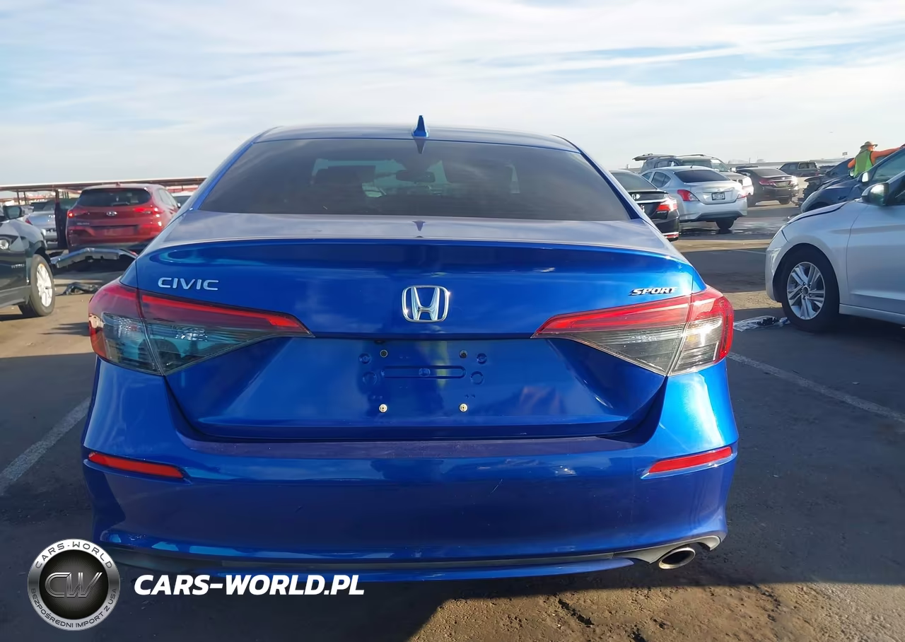 2022 Honda Civic Sport VIN:2HGFE2F57NH561827 - 17