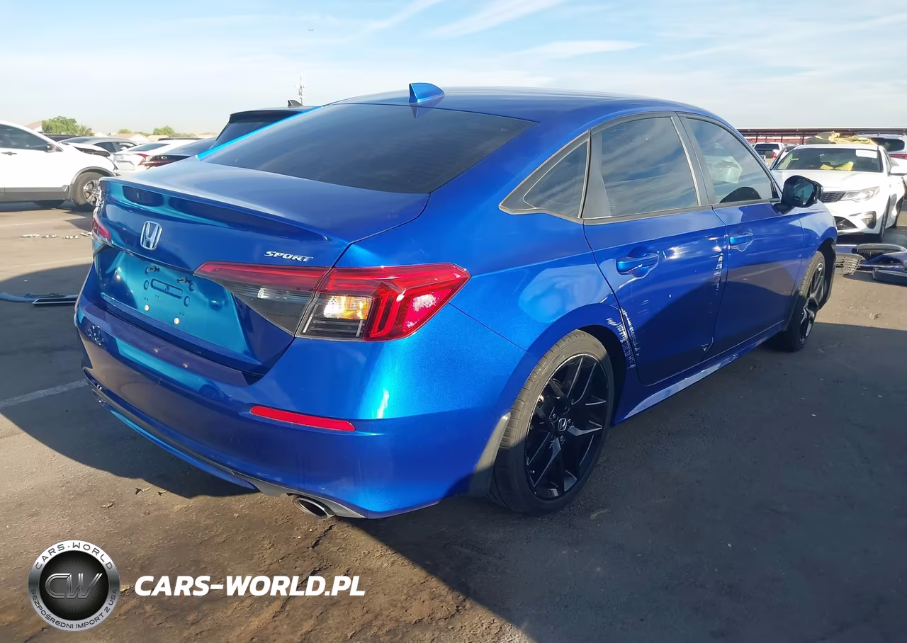 2022 Honda Civic Sport VIN:2HGFE2F57NH561827 - 4
