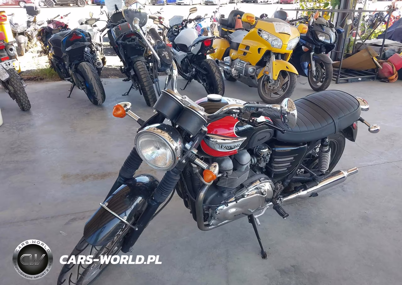 2006 Triumph Motorcycle T100 Bonneville VIN:SMT910K166J268971 - 2