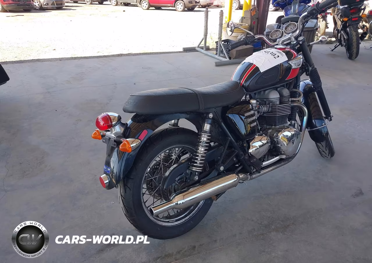 2006 Triumph Motorcycle T100 Bonneville VIN:SMT910K166J268971 - 4