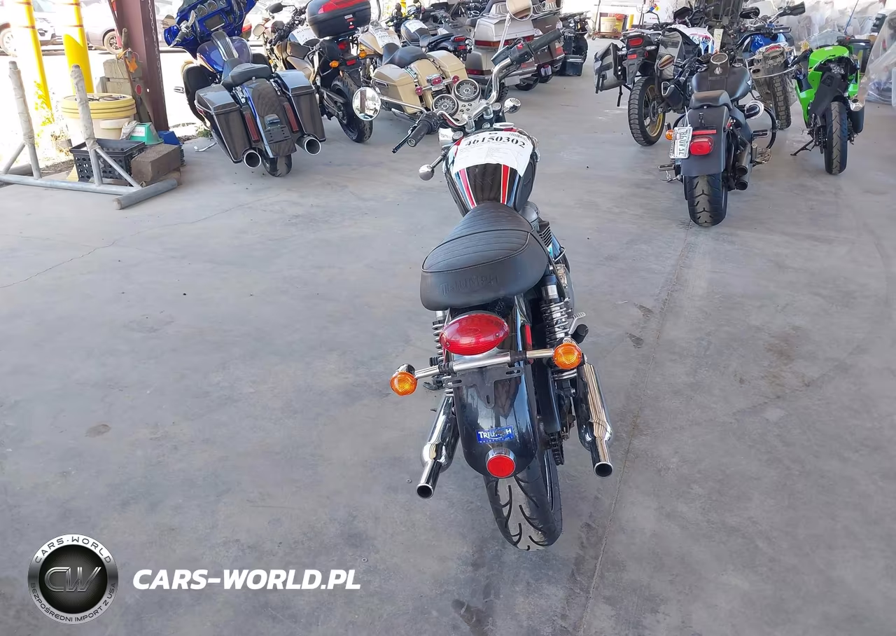 2006 Triumph Motorcycle T100 Bonneville VIN:SMT910K166J268971 - 6