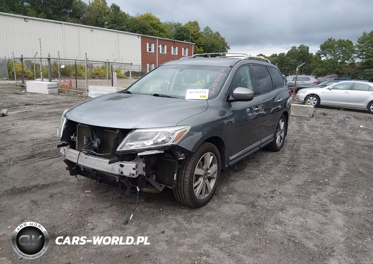 2015 Nissan Pathfinder Platinum VIN:5N1AR2MM1FC665916 - 2