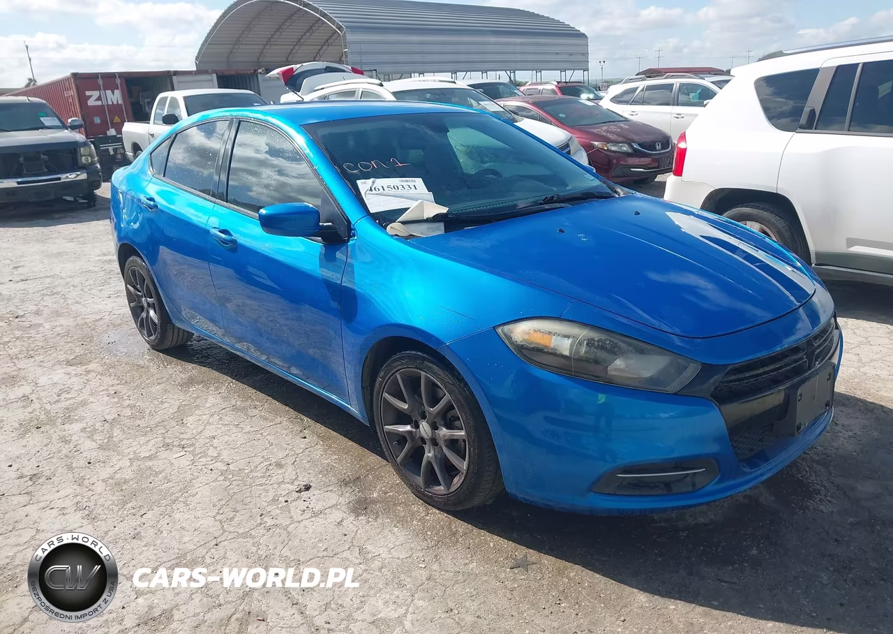 2016 Dodge Dart Se VIN:1C3CDFAA5GD607255 - 1