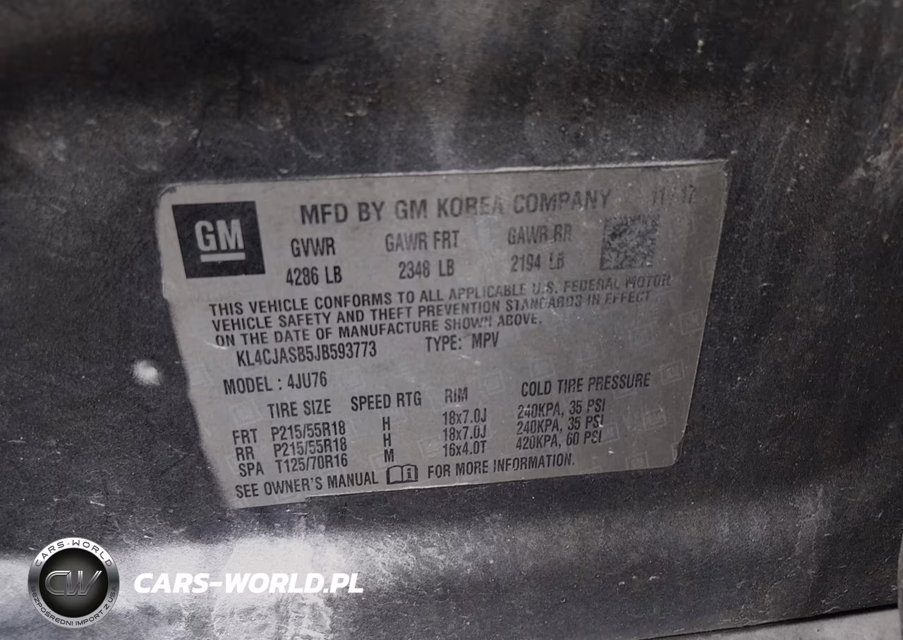2018 Buick Encore Preferred VIN:KL4CJASB5JB593773 - 9