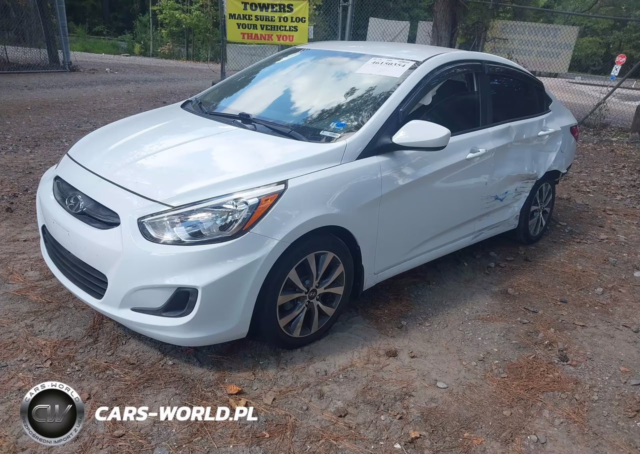 2017 Hyundai Accent Value Edition VIN:KMHCT4AE7HU344656 - 2