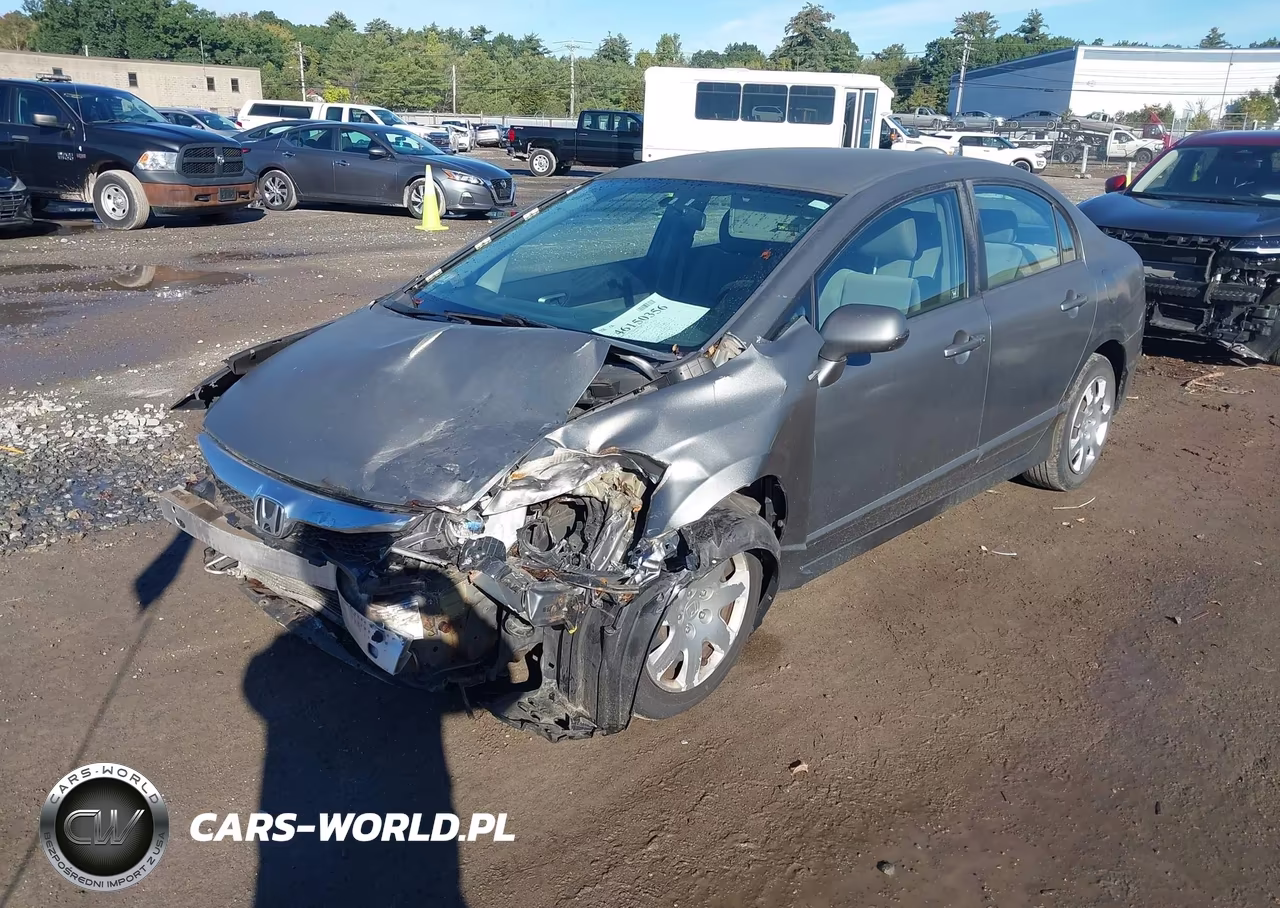 2010 Honda Civic Lx VIN:2HGFA1F5XAH544021 - 2