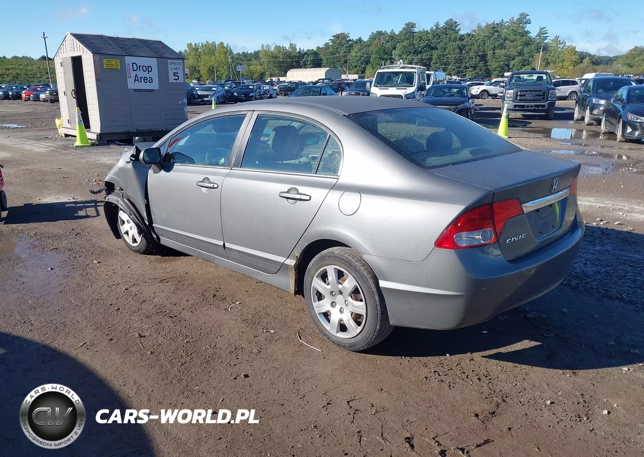 2010 Honda Civic Lx VIN:2HGFA1F5XAH544021 - 3