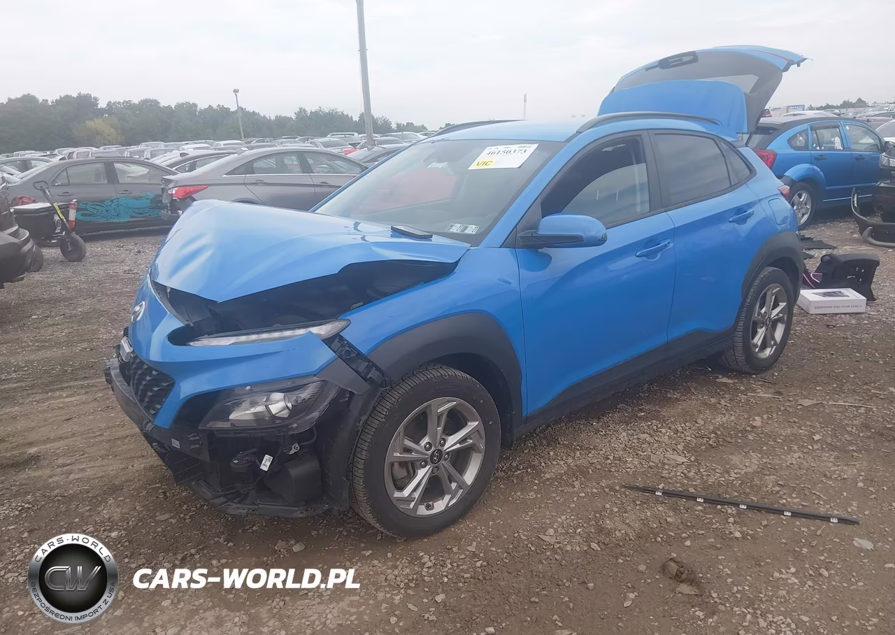 2022 Hyundai Kona Sel VIN:KM8K6CAB9NU817875 - 2