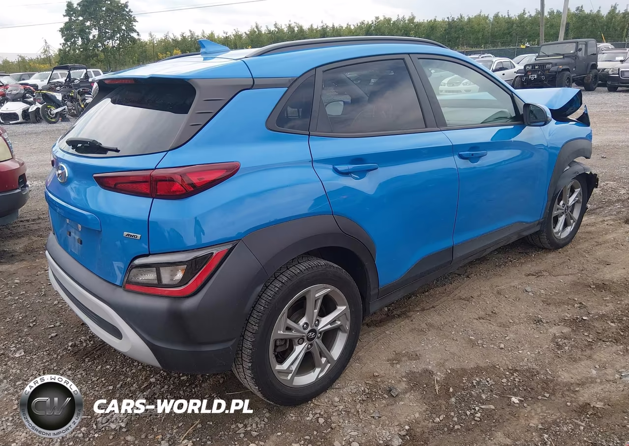 2022 Hyundai Kona Sel VIN:KM8K6CAB9NU817875 - 4