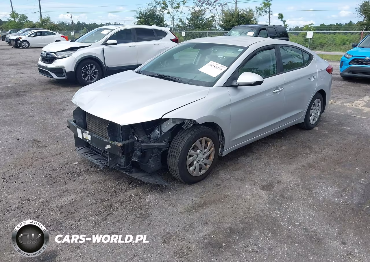 2017 Hyundai Elantra Se VIN:KMHD74LF8HU059818 - 2