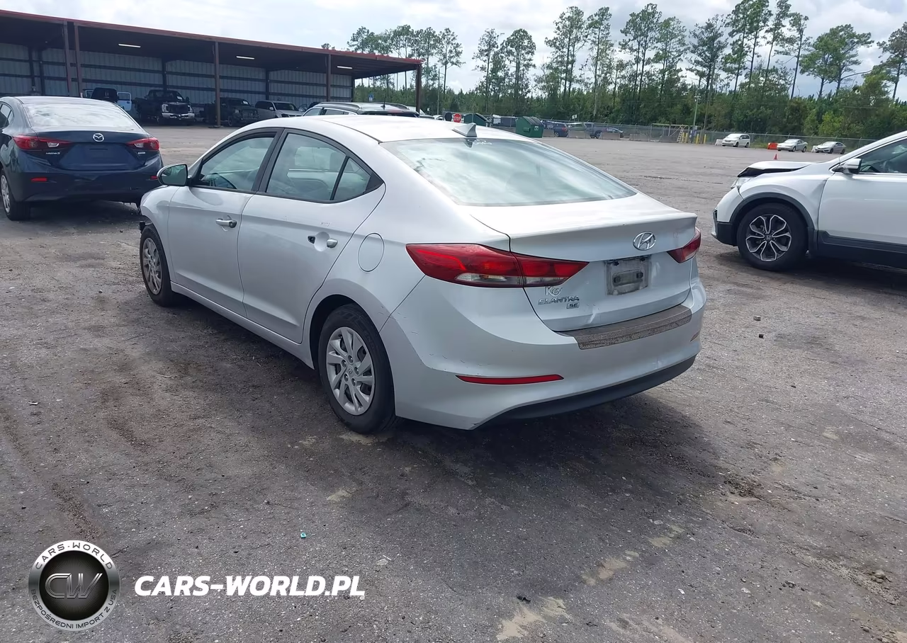 2017 Hyundai Elantra Se VIN:KMHD74LF8HU059818 - 3