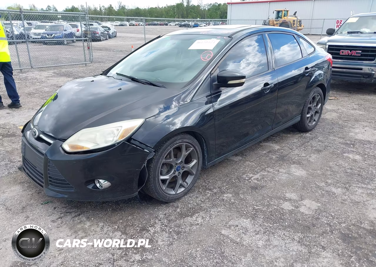 2014 Ford Focus Se VIN:1FADP3F25EL371139 - 2