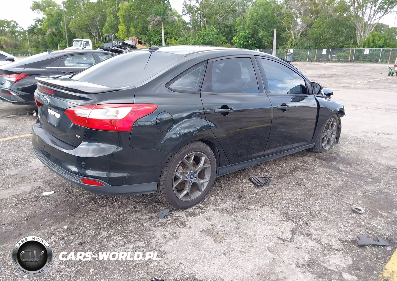 2014 Ford Focus Se VIN:1FADP3F25EL371139 - 4
