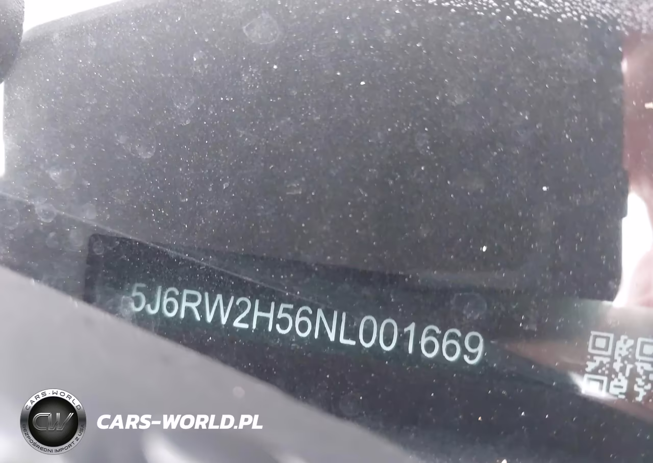 2022 Honda Cr-V Ex VIN:5J6RW2H56NL001669 - 9