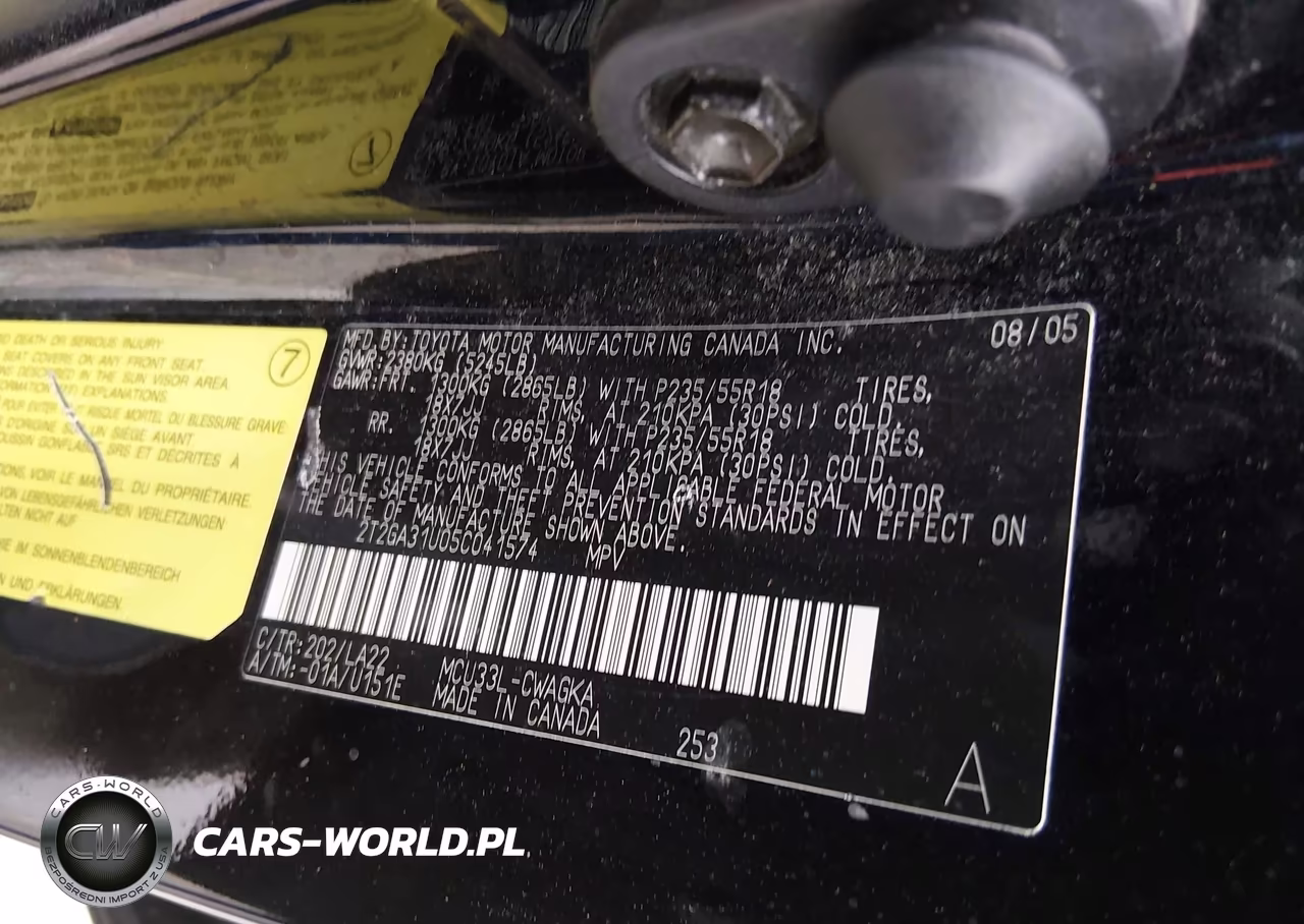 2005 Lexus Rx 330 VIN:2T2GA31U05C041574 - 9