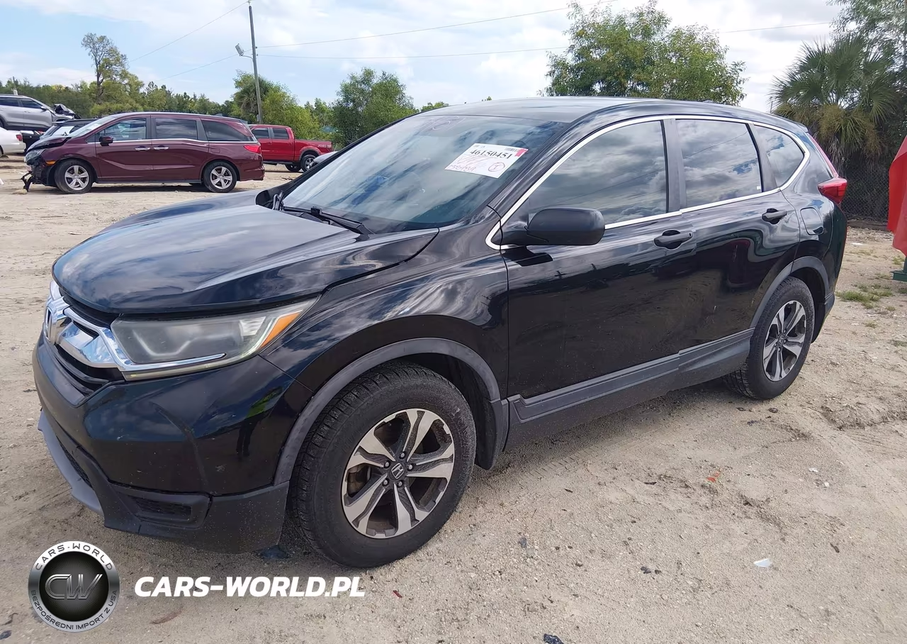 2018 Honda Cr-V Lx VIN:7FARW5H34JE000334 - 2