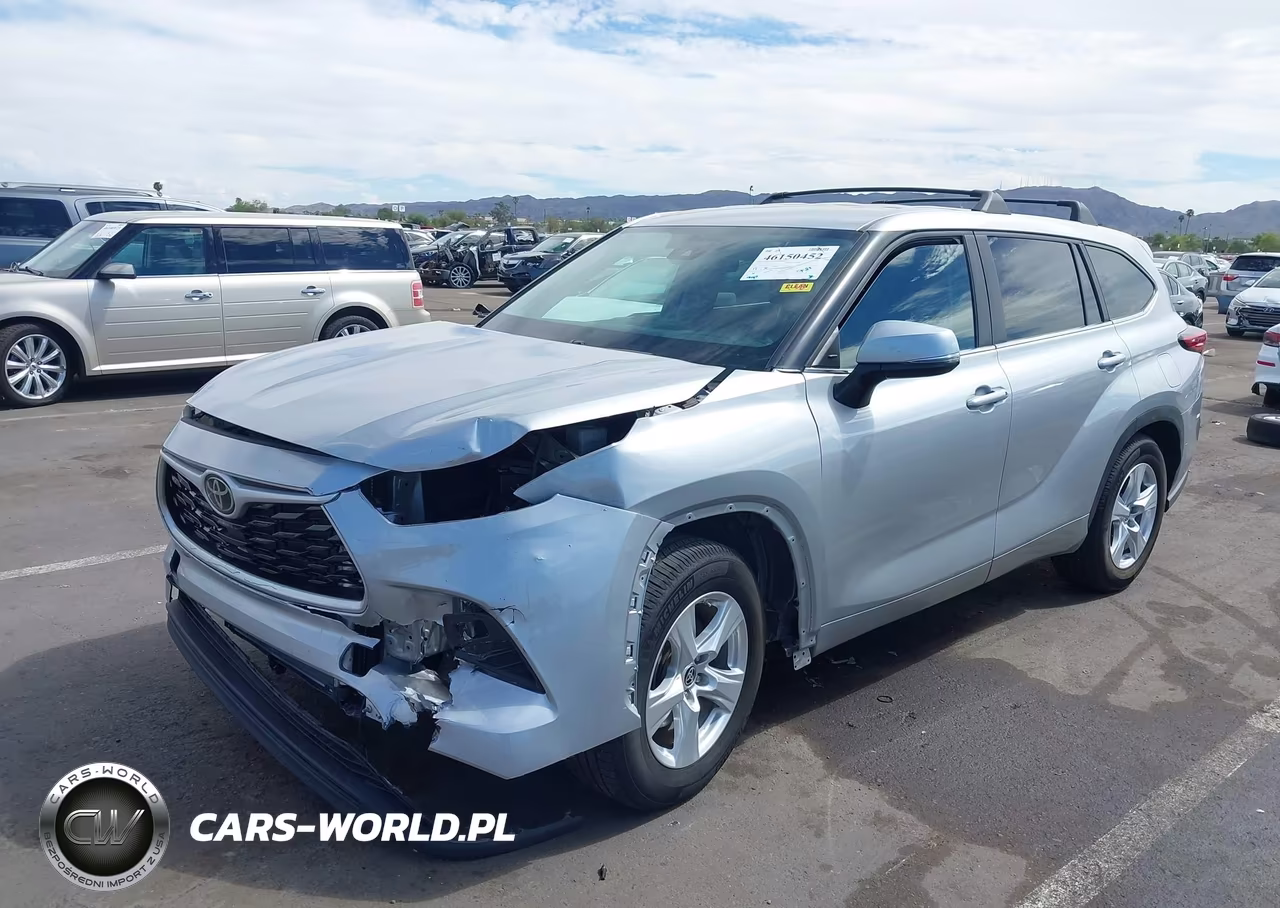 2023 Toyota Highlander Le VIN:5TDKDRAH2PS026371 - 2