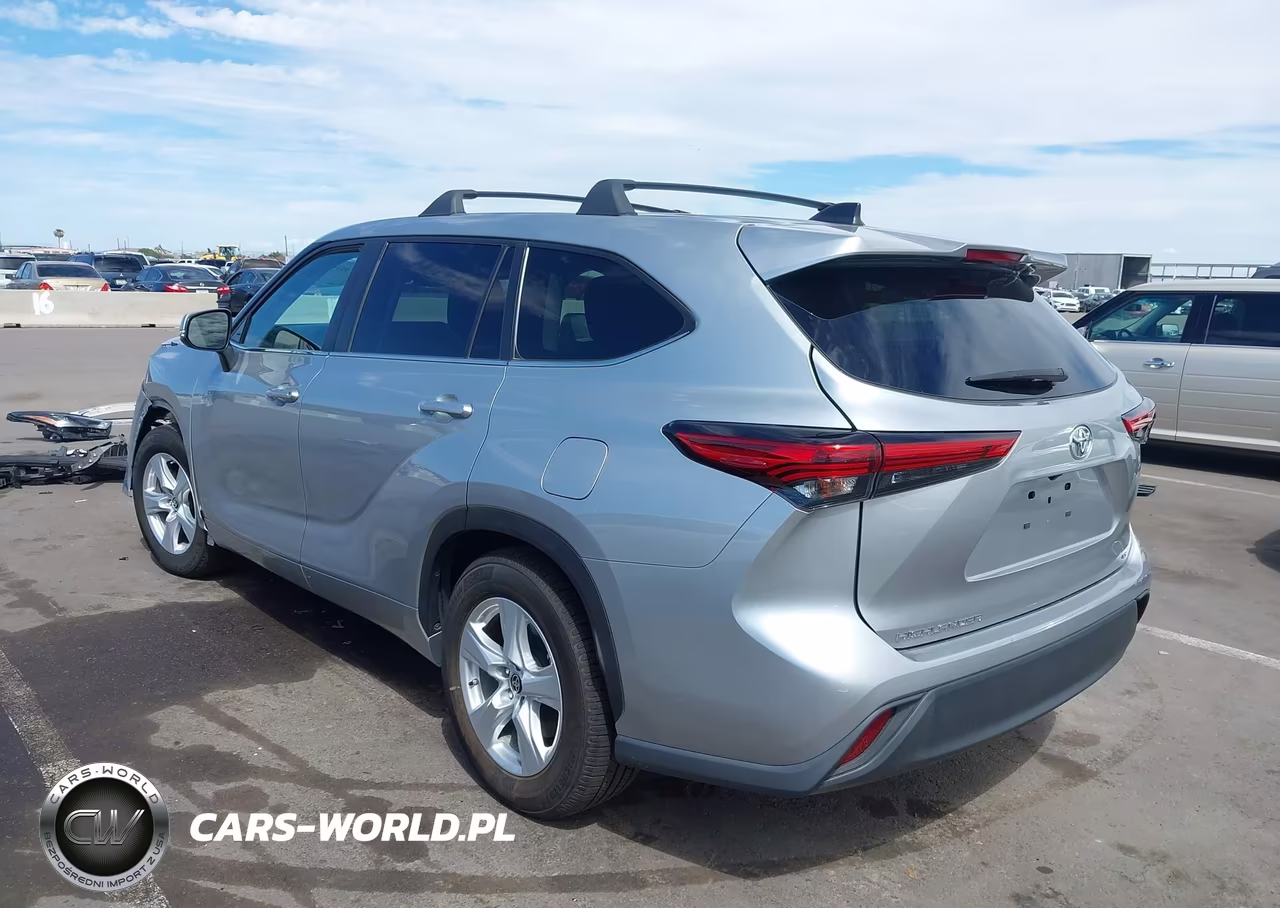 2023 Toyota Highlander Le VIN:5TDKDRAH2PS026371 - 3