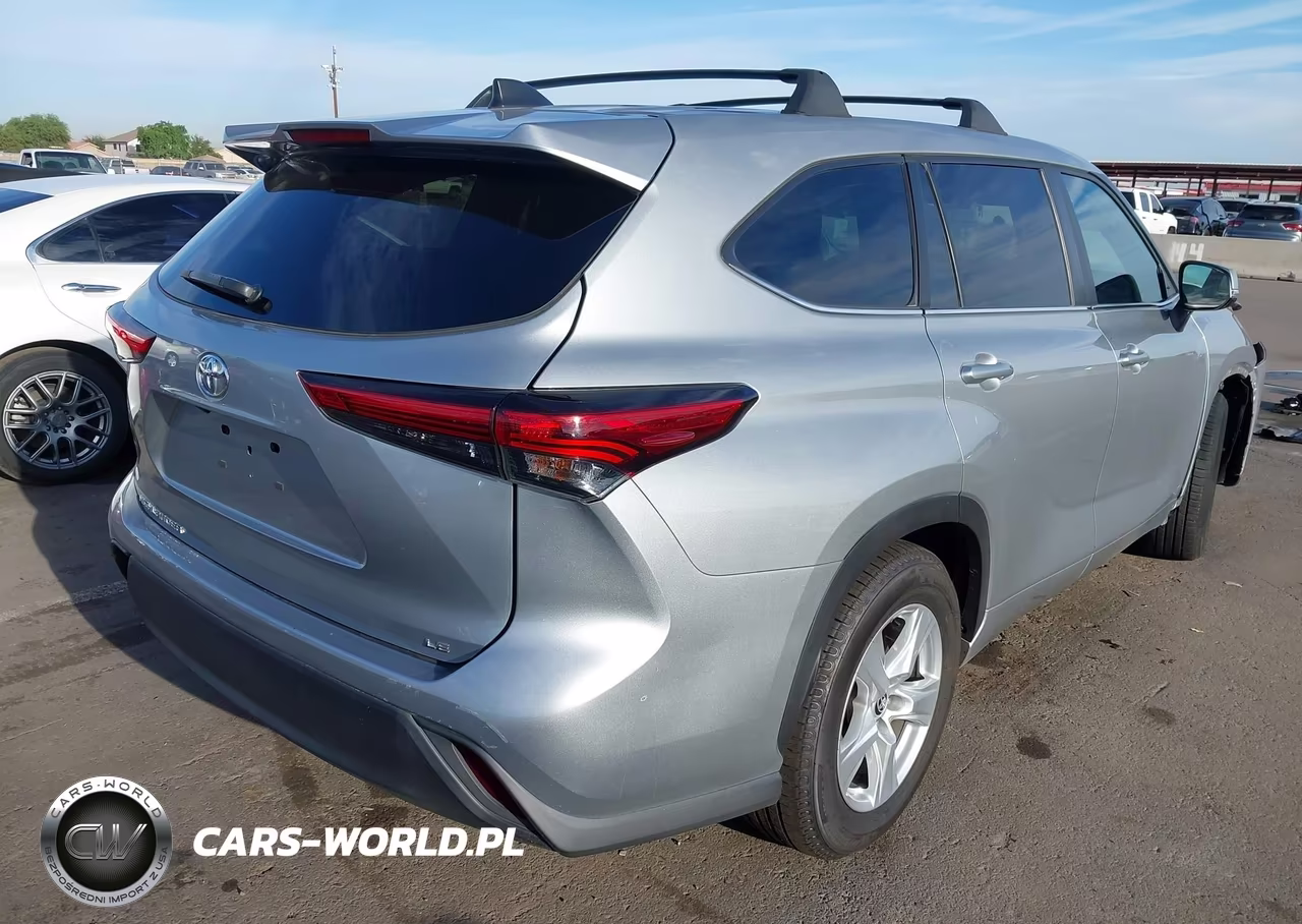 2023 Toyota Highlander Le VIN:5TDKDRAH2PS026371 - 4