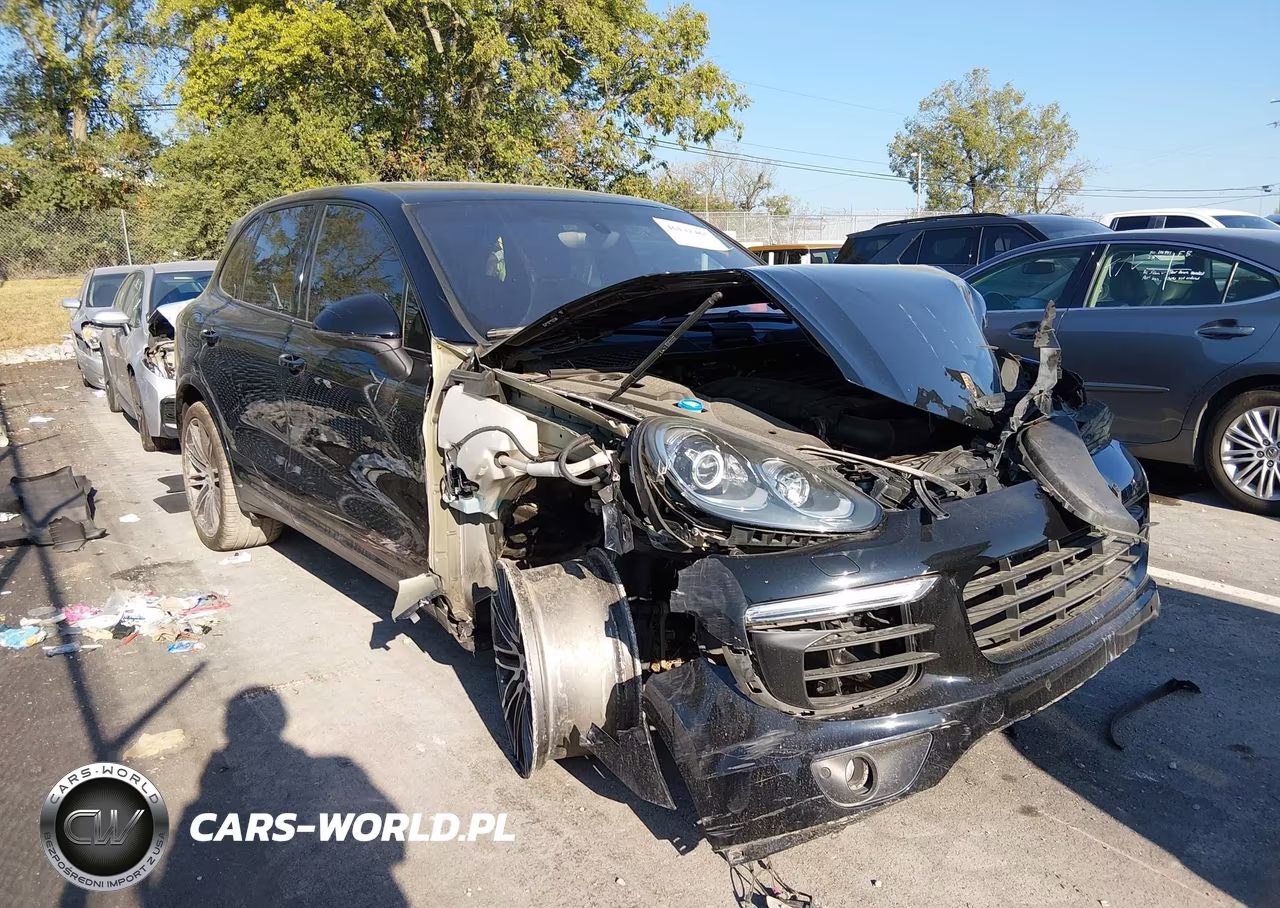 2017 Porsche Cayenne Platinum Edition VIN:WP1AA2A25HKA80407 - 1