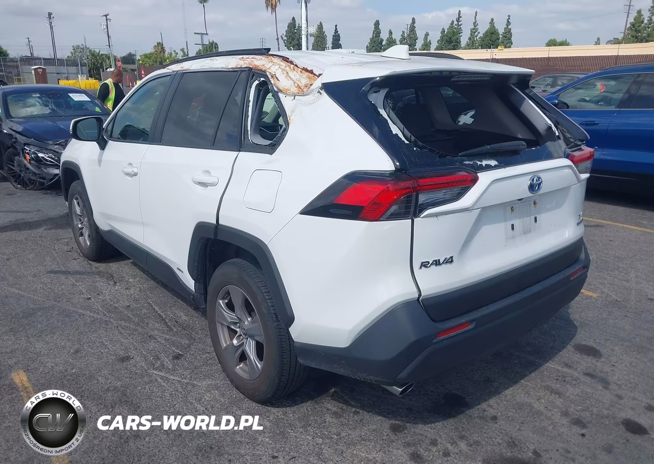 2024 Toyota Rav4 Hybrid Xle VIN:JTMRWRFV1RD215504 - 3