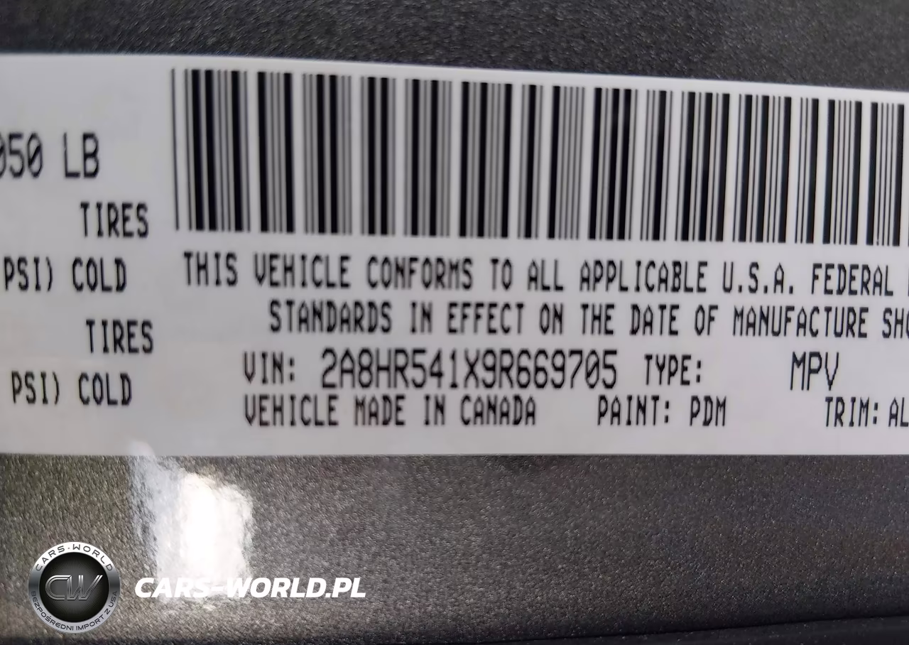 2009 Chrysler Town & Country Touring VIN:2A8HR541X9R669705 - 9