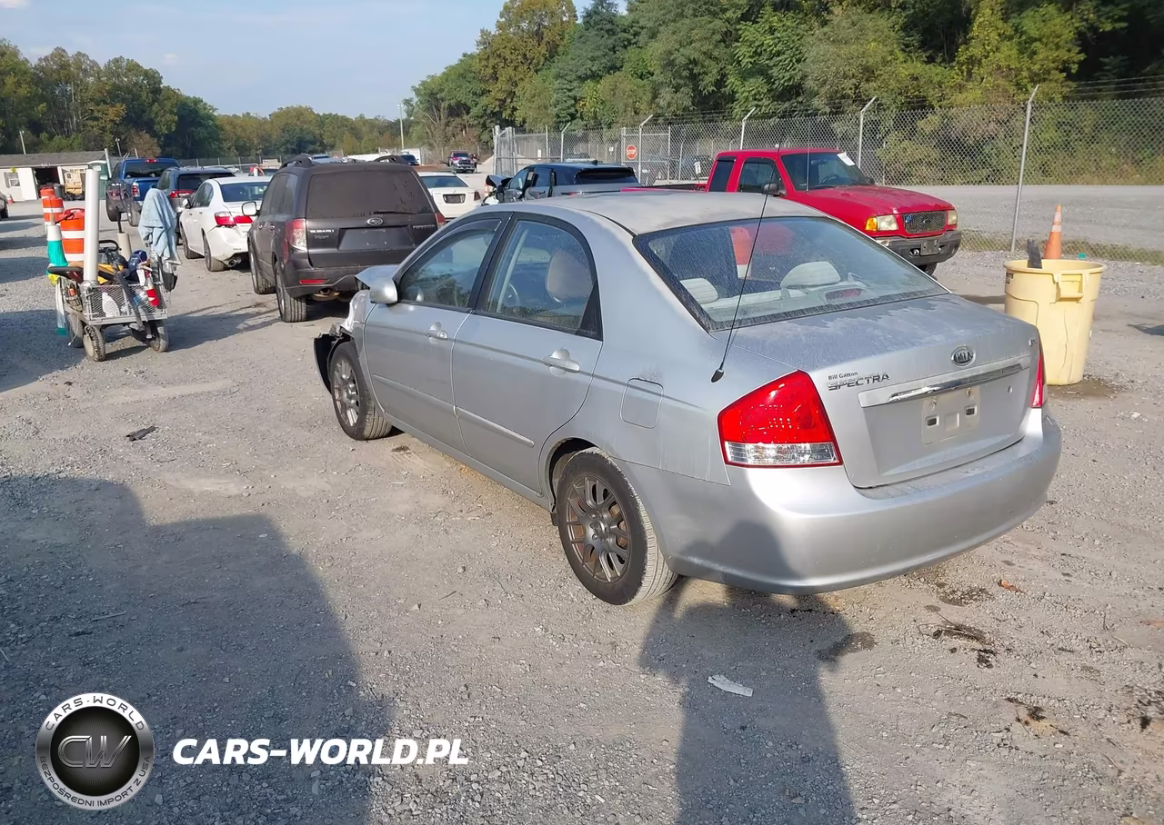 2008 Kia Spectra Ex VIN:KNAFE121285491853 - 3