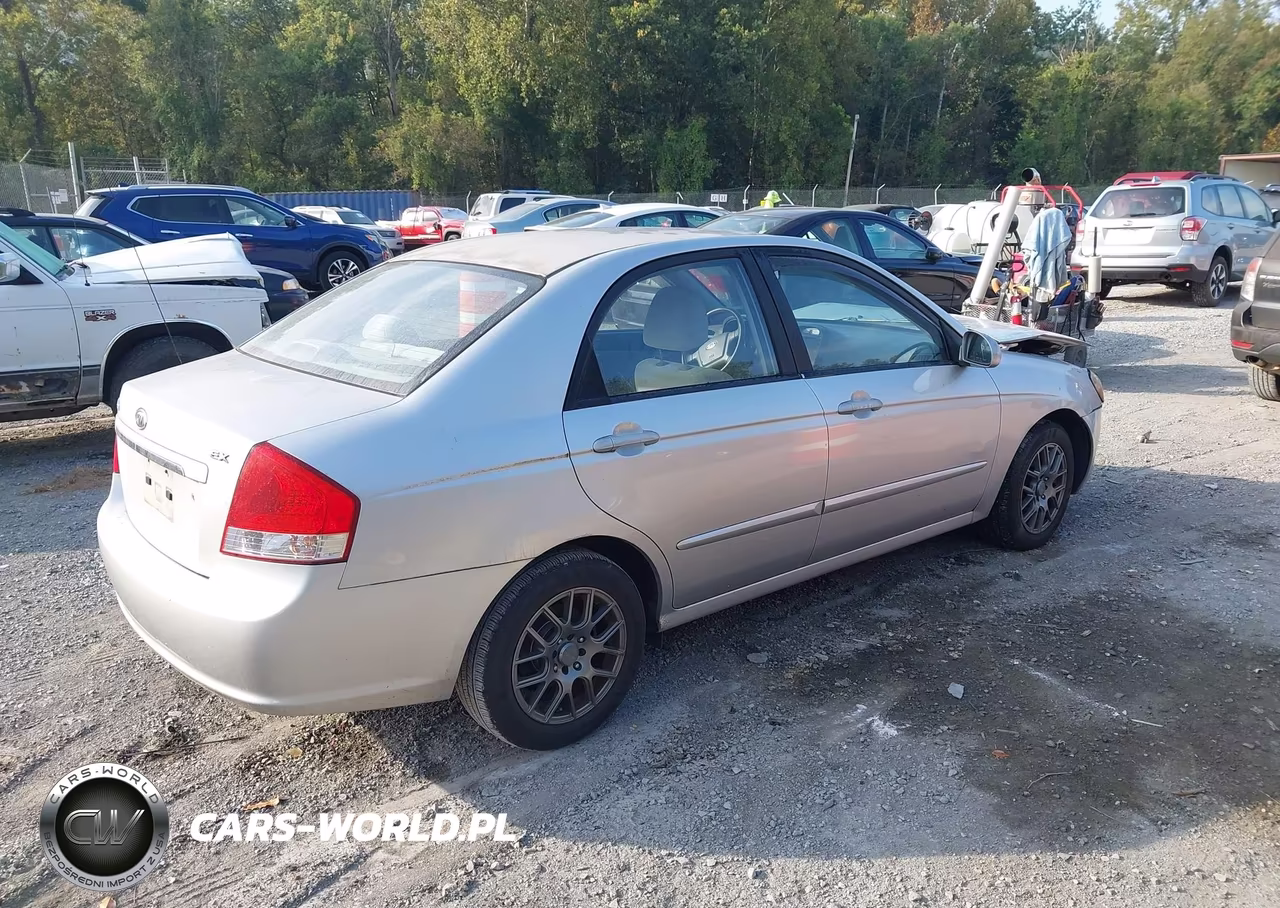 2008 Kia Spectra Ex VIN:KNAFE121285491853 - 4