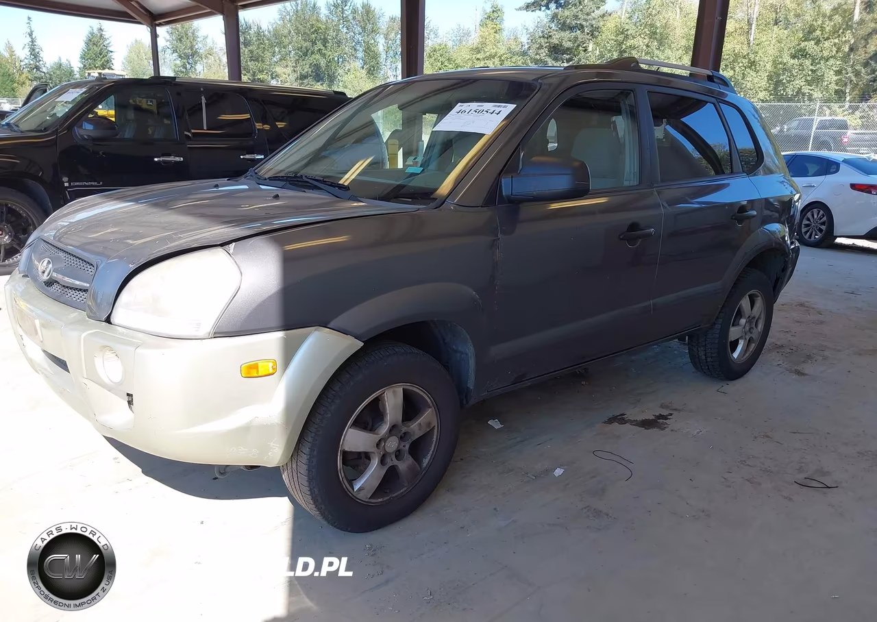 2007 Hyundai Tucson Gls VIN:KM8JM12B37U546948 - 2