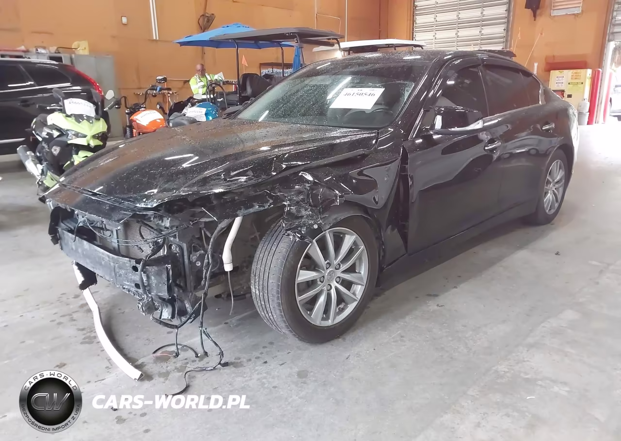 2015 Infiniti Q50 Premium-Sport VIN:JN1BV7AP2FM336297 - 2