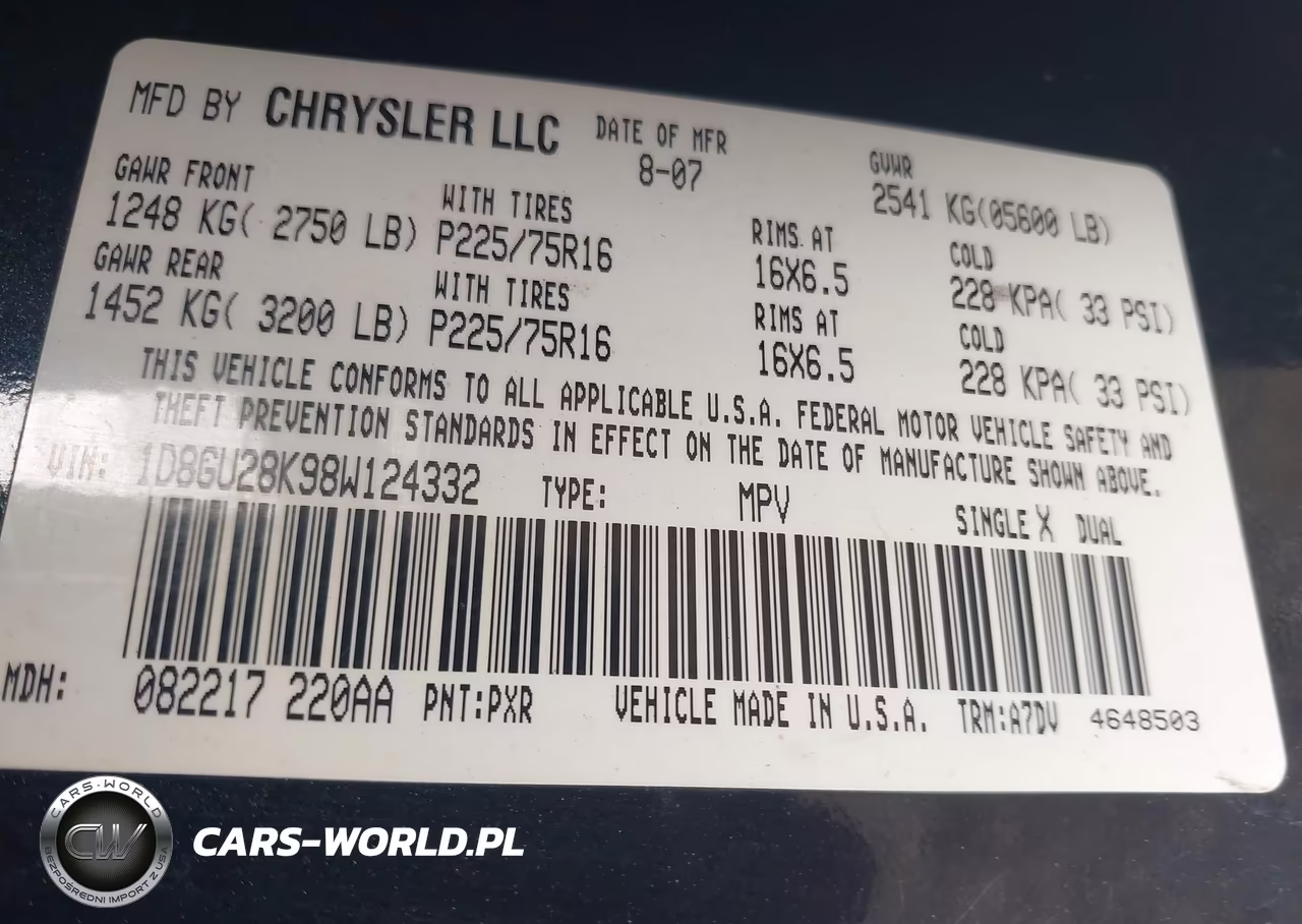 2008 Dodge Nitro Sxt VIN:1D8GU28K98W124332 - 9
