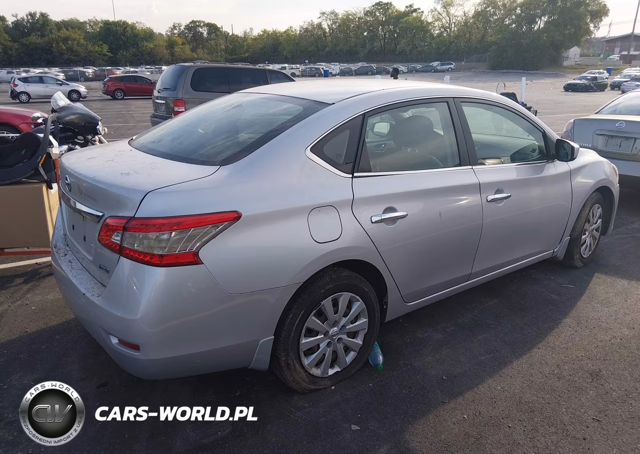 2013 Nissan Sentra S VIN:3N1AB7AP1DL776958 - 4